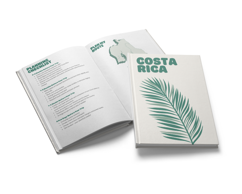 Costa Rica Travel Planner Journal