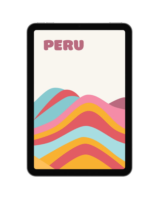 Peru Travel Planner & Journal E-BOOK - We Go