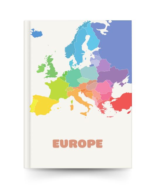 Europe Travel Scrapbook Journal - We Go