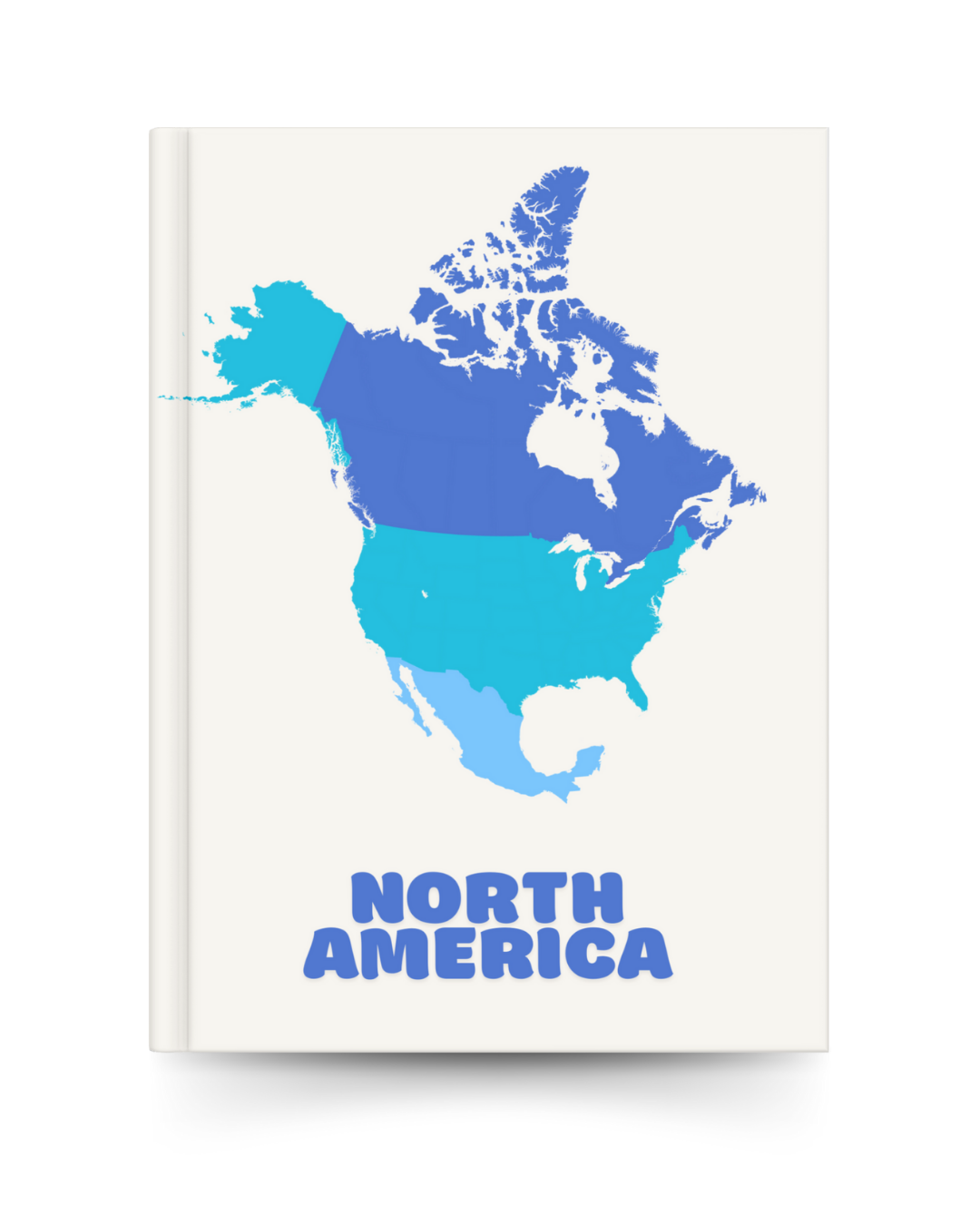 North America Travel Scrapbook Journal - We Go