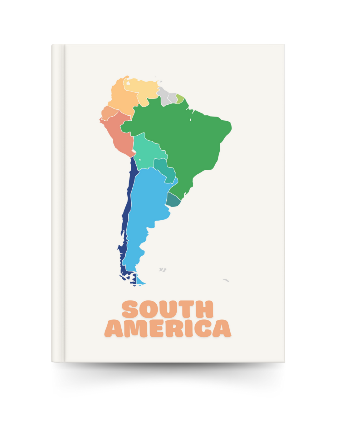 South America Travel Scrapbook Journal - We Go